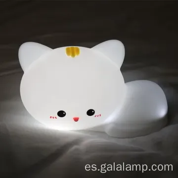 Adorable sensor táctil Cat Night Light